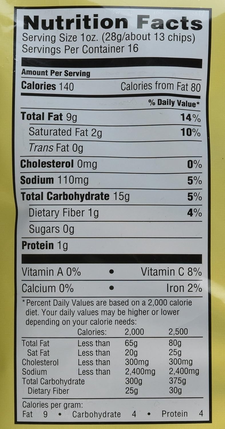Hawaiian Kettle Style Potato Chips, Original, 16 Ounce