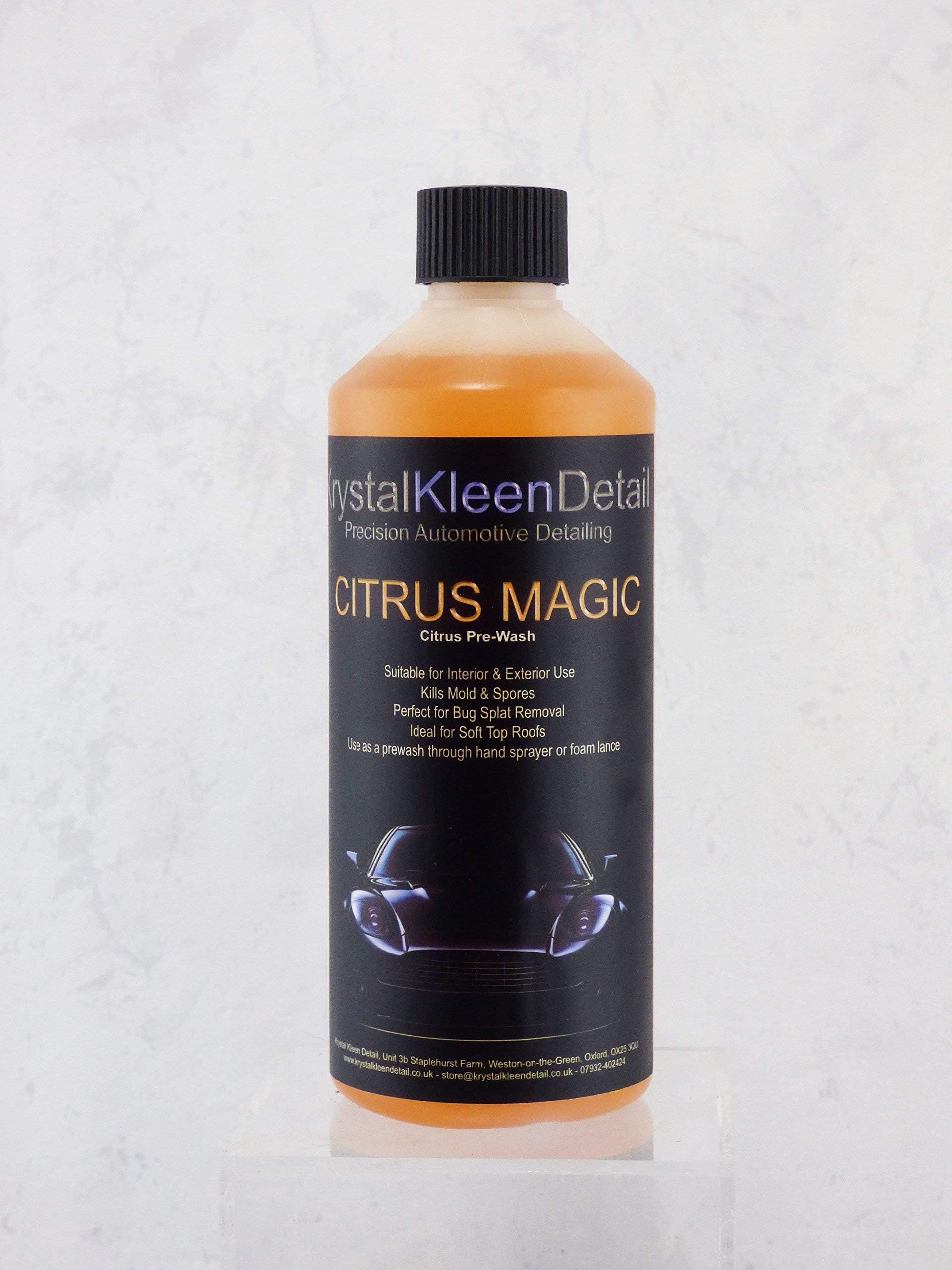 Citrus Magic Pre Wash 1 Litre - Suitable for Paintwork, Fabric and Plastics