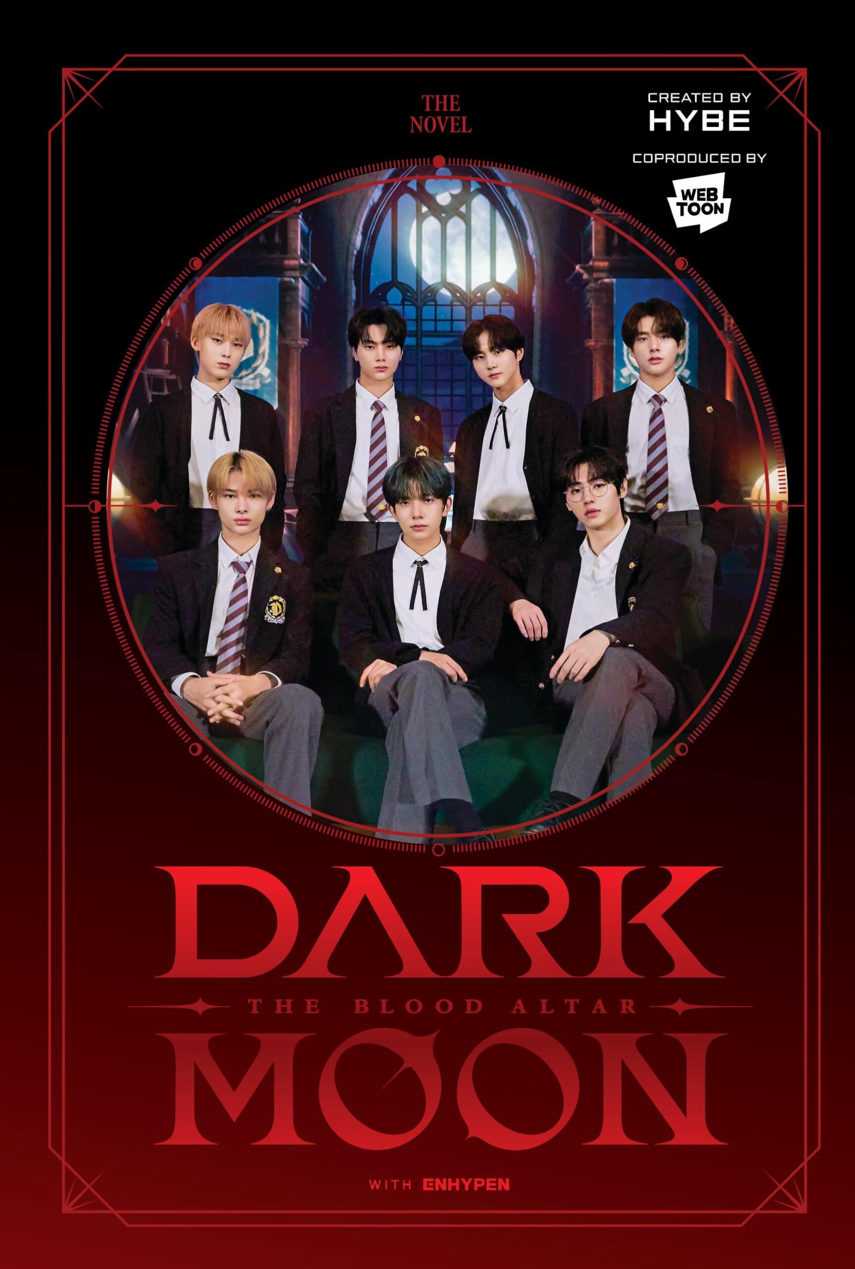 Cover of DARK MOON: THE BLOOD ALTAR (novel)