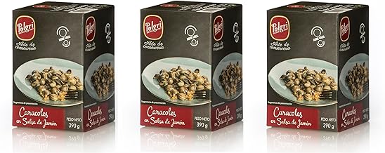 3 x Snails in Polgri Ham Sauce 390 grs. x 3 unds.