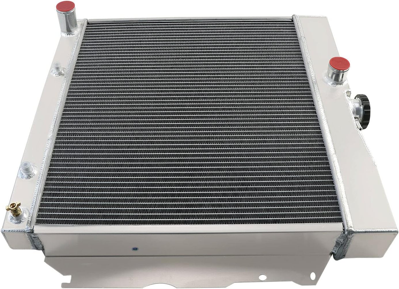 4 Row Core Radiator For 1965-1969 Dodge Coronet Charger Polara Dart 64 65 66 67 68 69 Plymouth Belvedere Barracuda Fury Satellite Full Aluminum Radiators