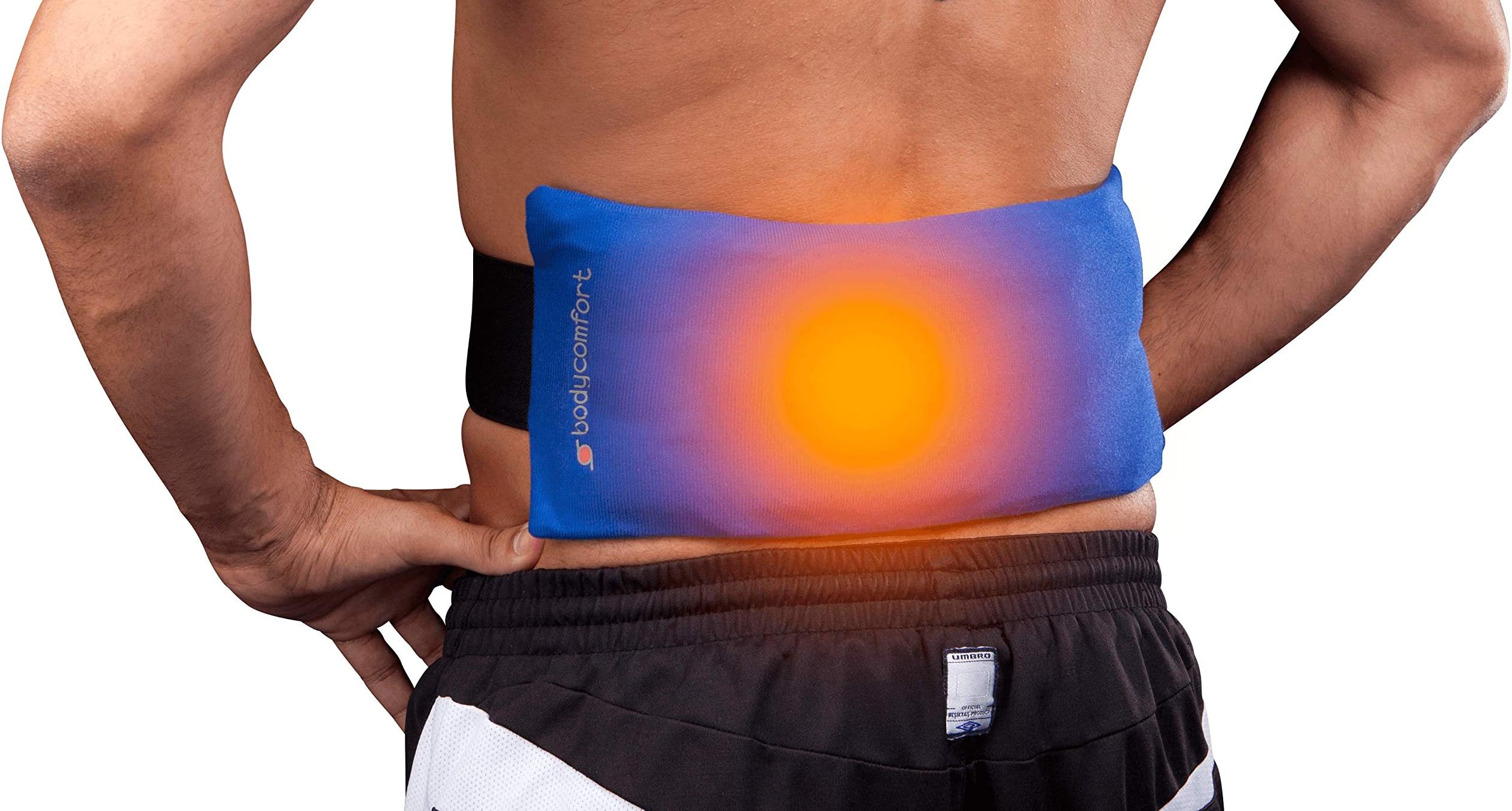 Body Comfort Reusable Heat Pack, Back, Mint. Includes Pouch Sleeve with Hook and Loop (Unscented w/Belt)…