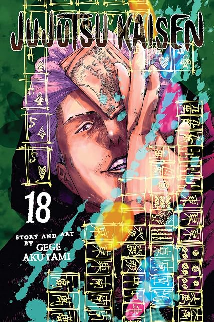 Portada de Jujutsu Kaisen Vol. 18