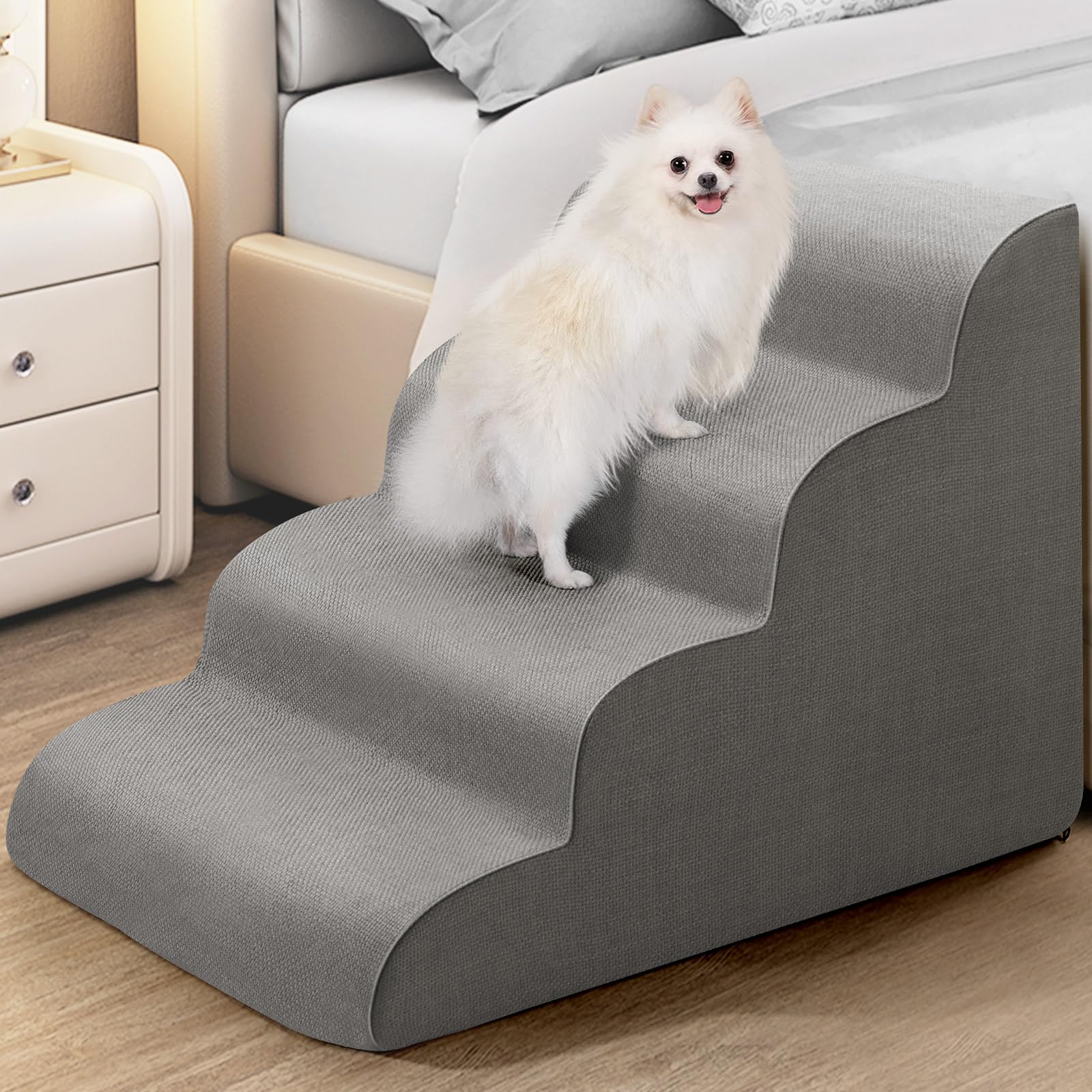 Escalier pour chien Gimars pour rejoindre le lit haut ou le canapé du salon en toute sécurité