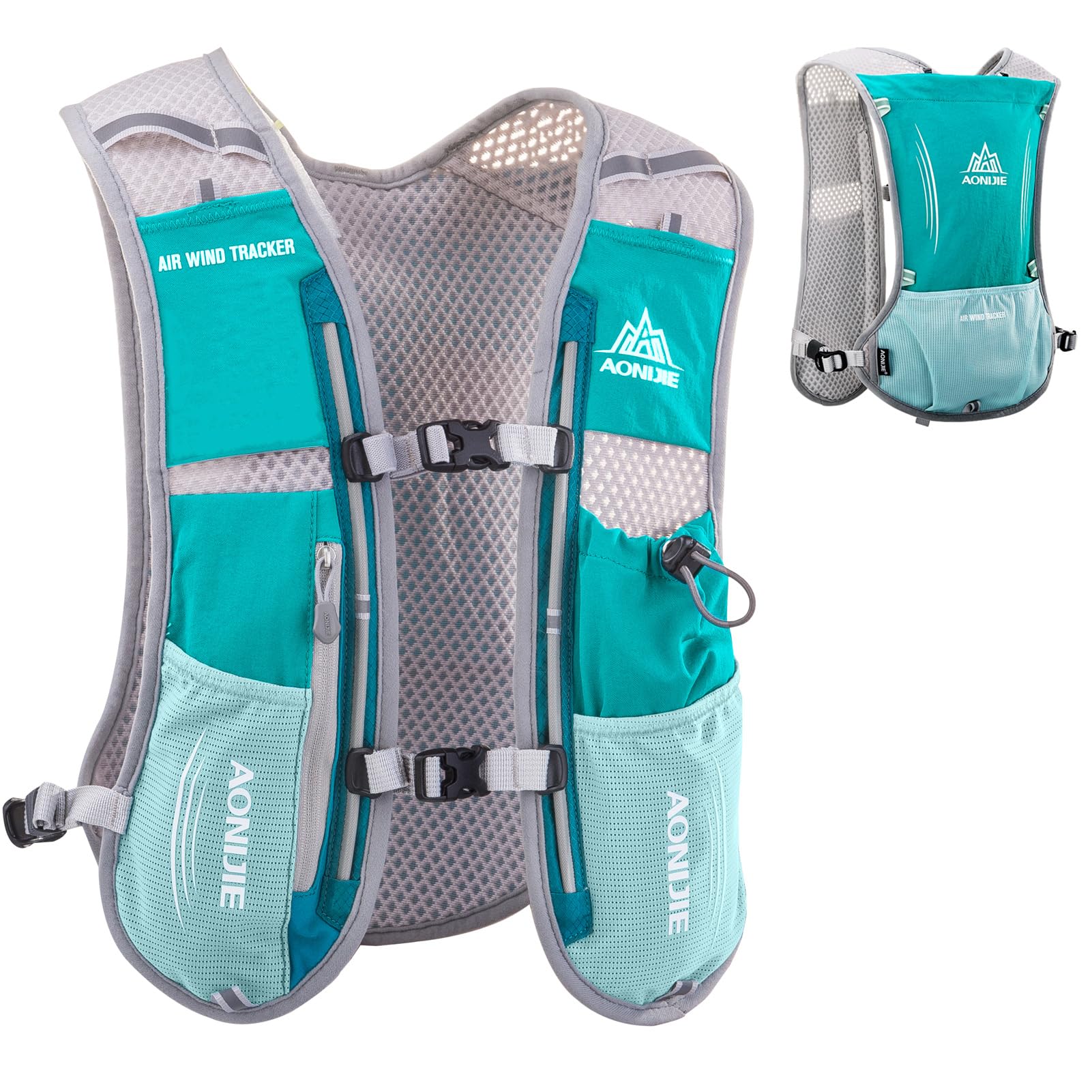 Azarxis Hydration Running Vest Backpack Pack 5L 5.5L for Women and Men Jogging Trail Race Marathon Cycling Hiking