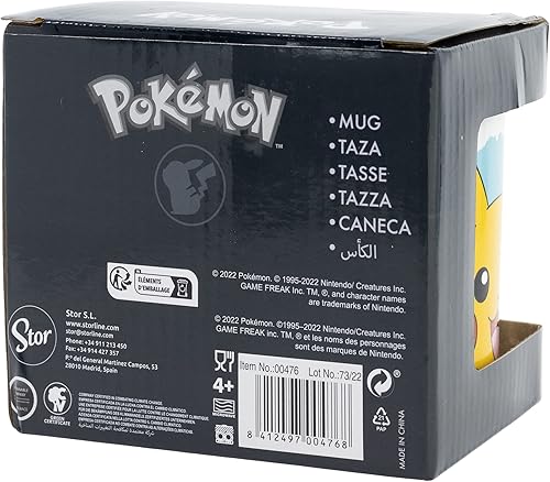 Miniatura 3 de Pokemon - Taza de cerámica de 11 oz en caja de regalo