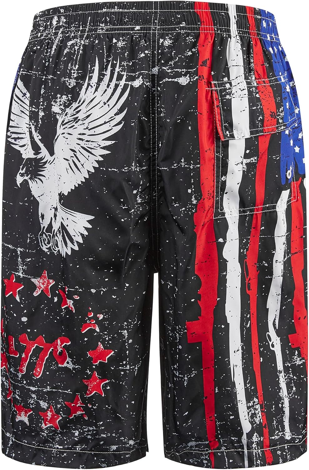 Mens Swim Trunks with Compression Liner 9" Built-in Board Shorts 2 in 1 Quick Dry Bathing Suits with Zipper Pockets - Image 2