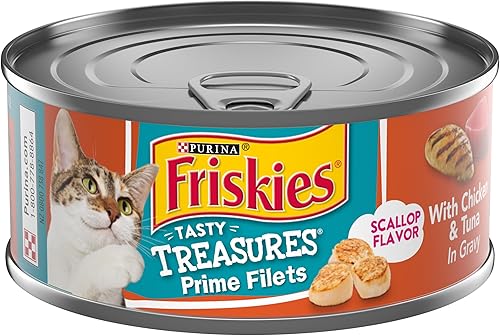 Alimento húmedo para gatos Tasty Treasures de Purina (24, 5.5onzas)