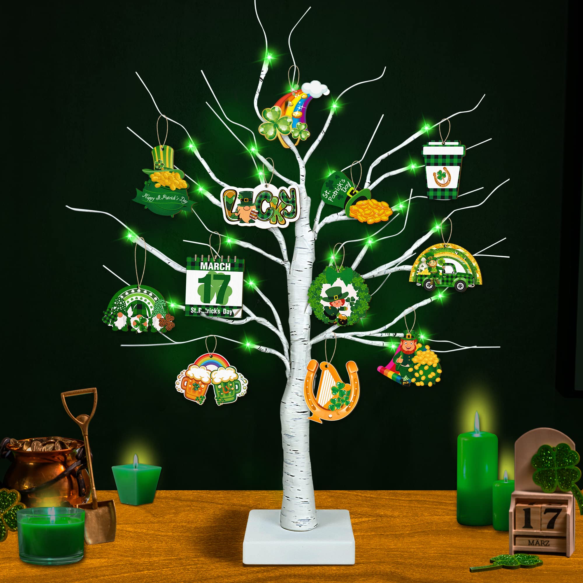 saint patricks day lights that plug in