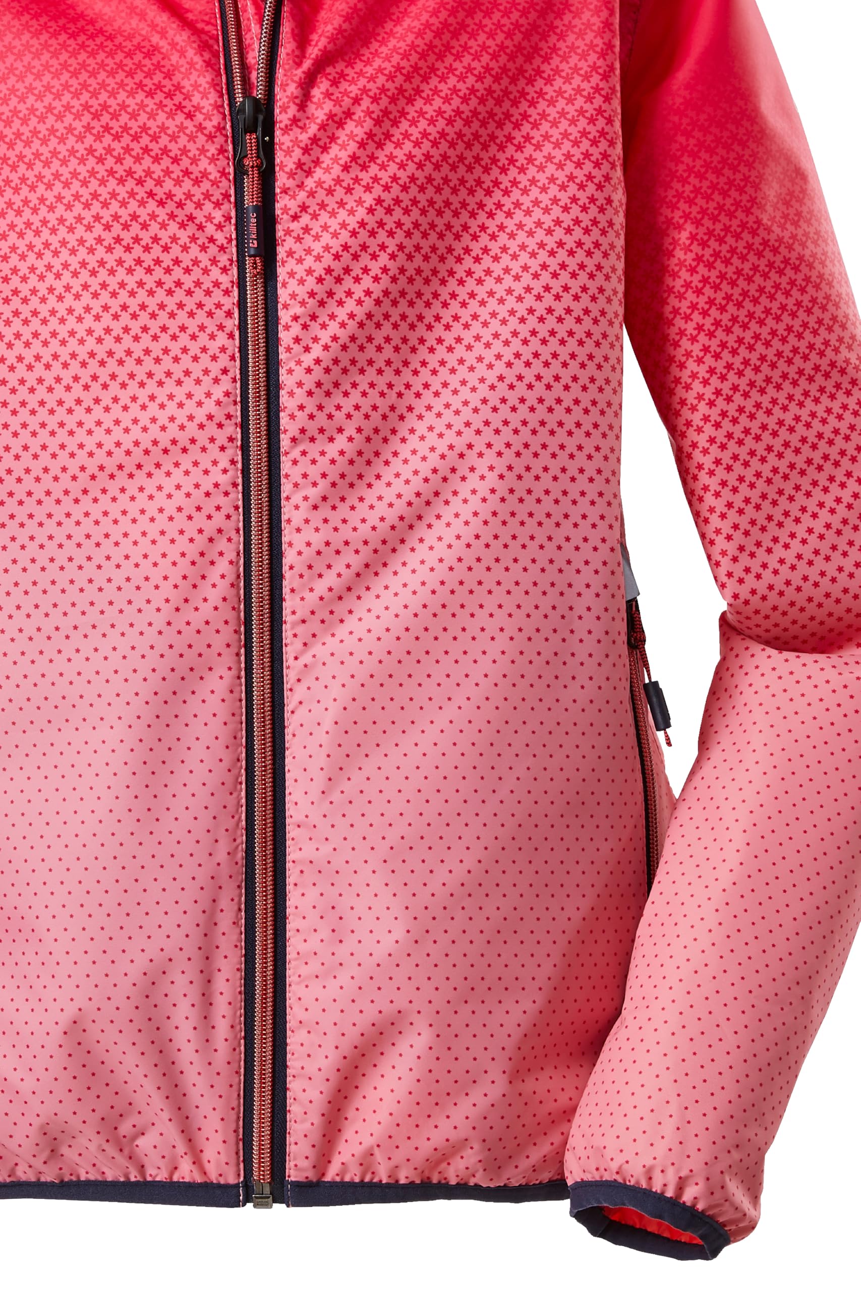 Killtec Lyse Grls Jckt A Funktionsjacke/Regenjacke mit Kapuze, packbar Bambine e ragazze