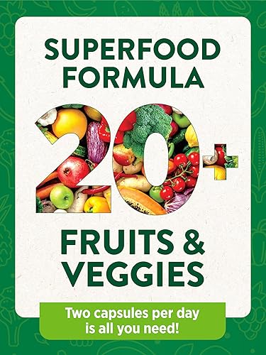 Miniatura 4 de Nature's Truth Suplemento de frutas y verduras  200 cápsulas vegetarianas  Más de 20 frutas y verduras  Suplemento vegetariano, sin OMG y sin gluten
