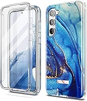 Vista 11 de SURITCH Funda para Samsung Galaxy S23 Plus, protector de pantalla integrado, protección de doble capa, protección completa, a prueba de golpes