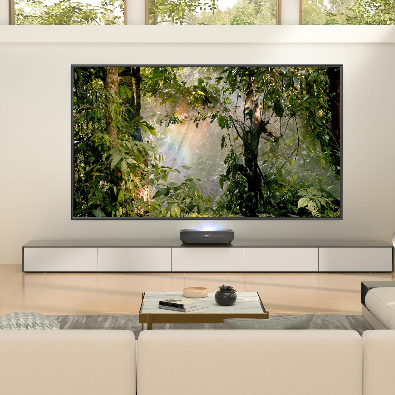 Hisense 120L9H Laser TV Trichroma Ultra Short Throw Projector with 120