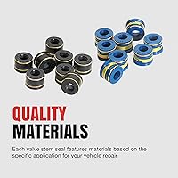 Vista 2 de FEL-PRO SS 72878-1 Juego de sellos de vástago de válvula