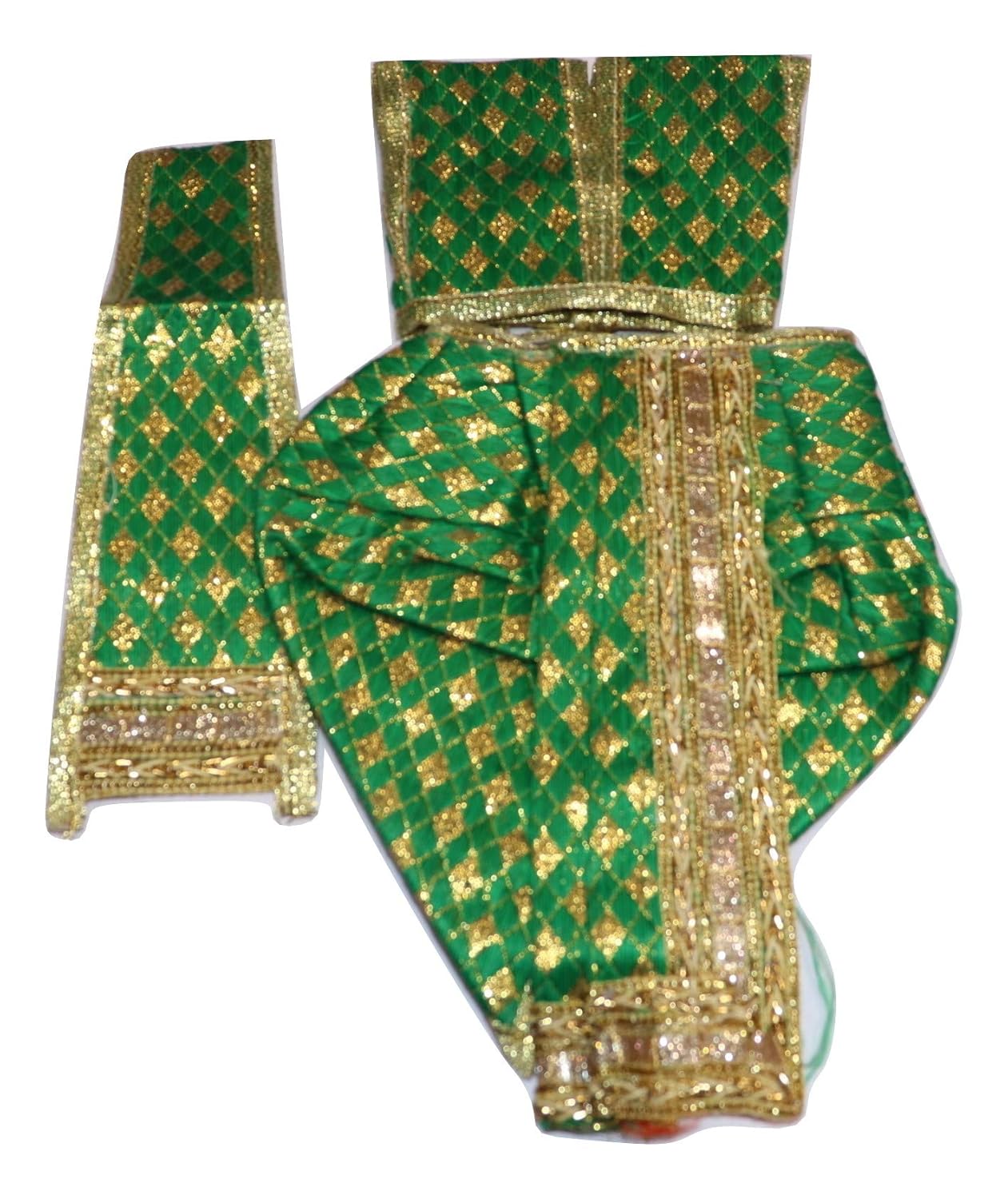 Ganesha _Poshak_ Dhoti Length Size - (6
