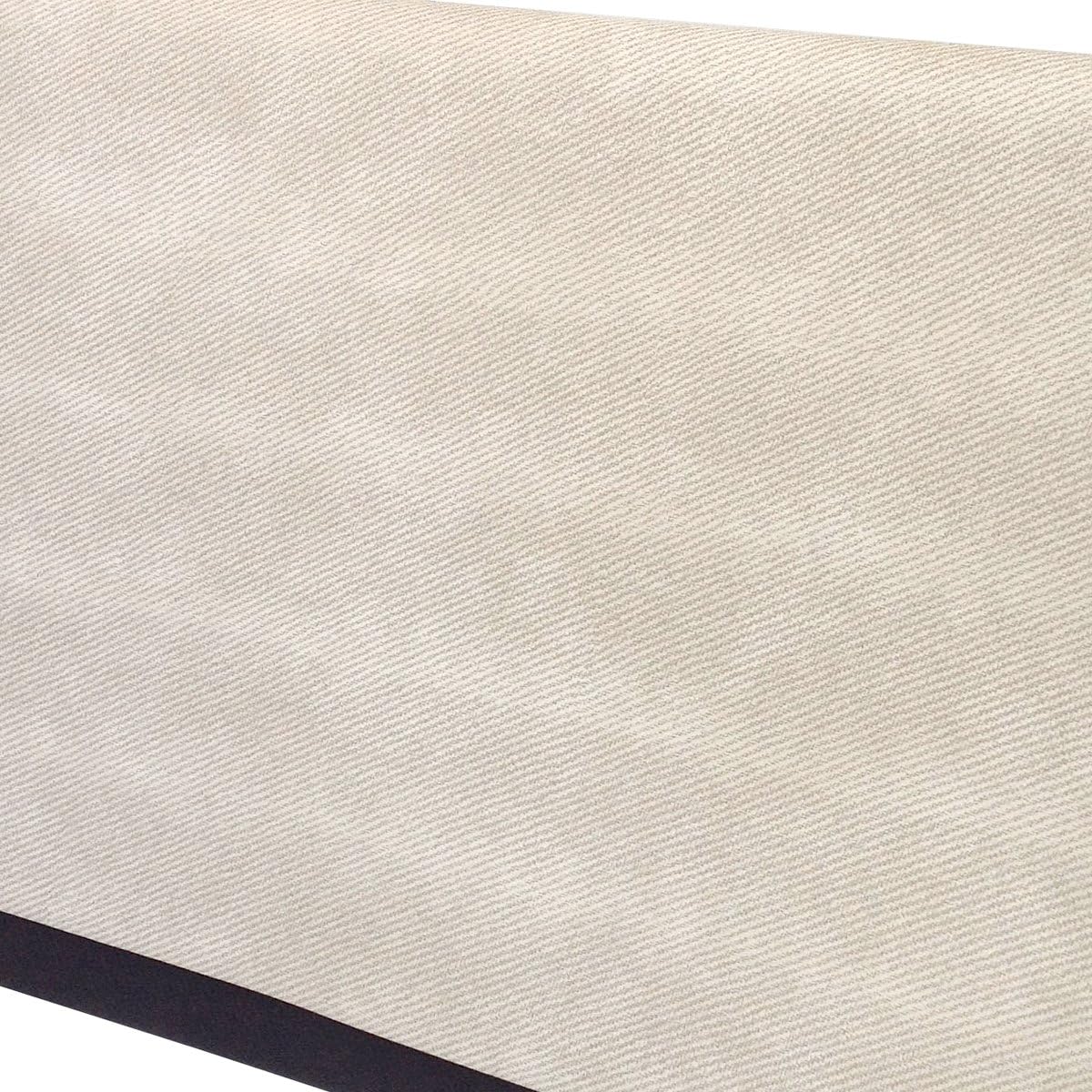 Color Block Flat Canvas Clutch