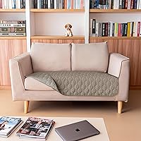 Vista 307 de gogobunny - Manta para perros y gatos 100% impermeable y de doble cara, funda suave para cama de mascotas, reversible, protege muebles, azul marino