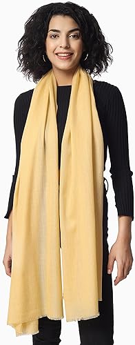 Miniatura 5 de PASHWRAP Chal de lana merino para mujer, lujoso, cálido y grande, chal de lana pura para vestidos de noche y boda