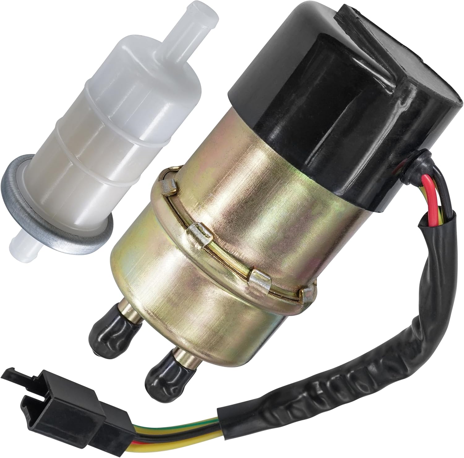 Caltric Fuel Pump & Filter Compatible with Kawasaki Vulcan 88 Vn1500A Vn 1500A 1987 1988 1989 1990-1995