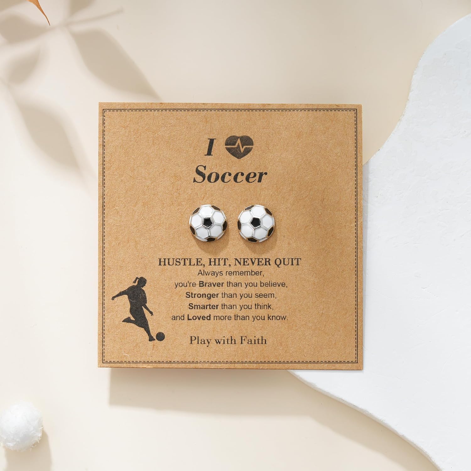 C-leen Easter Basket Stuffers Gifts for Kids Girls - Baseball/Soccer/Volleyball/Basketball Earrings Gifts for Women Girls, Baseball/Soccer/Volleyball/Basketball Stud Earrings for Mom Coach Lover Fan Player