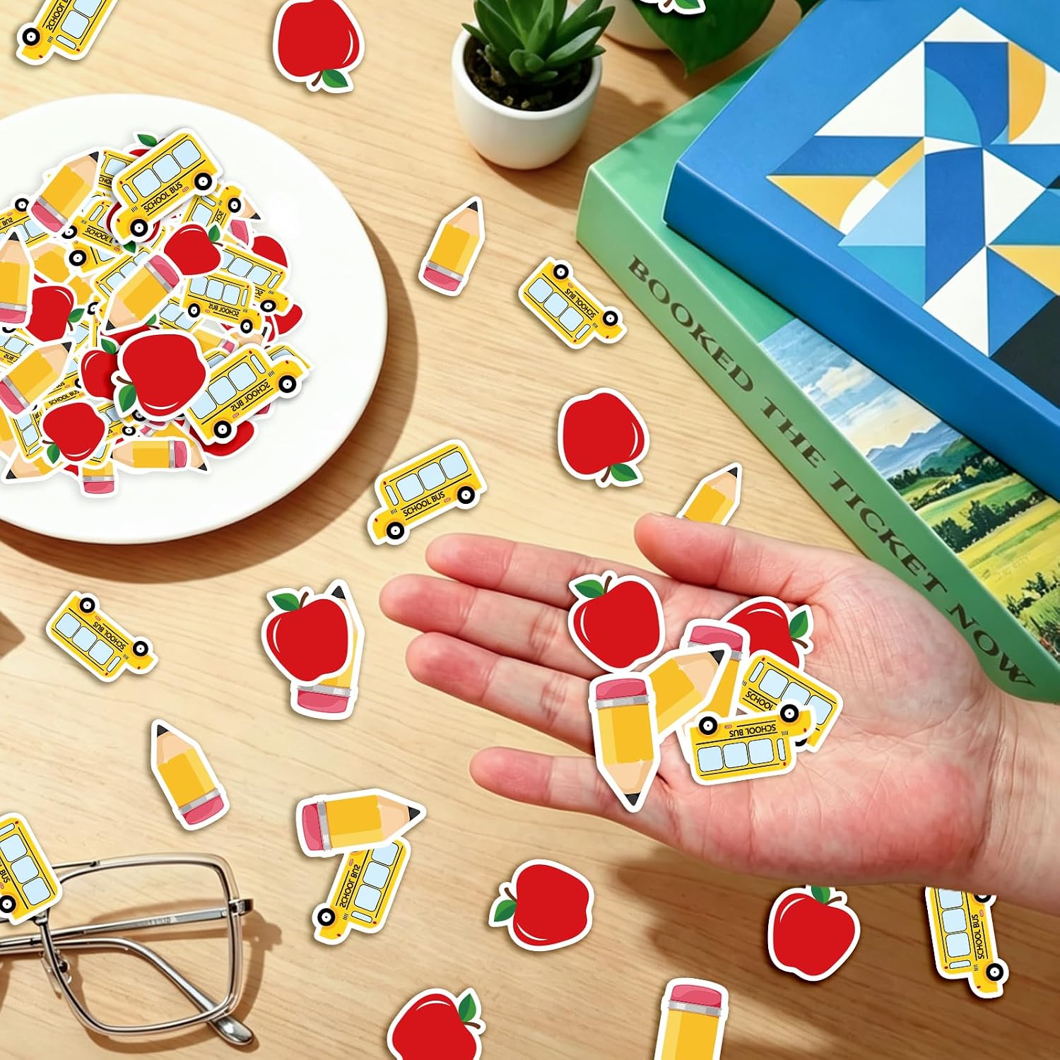 Back to School Table Confetti, 300Pcs