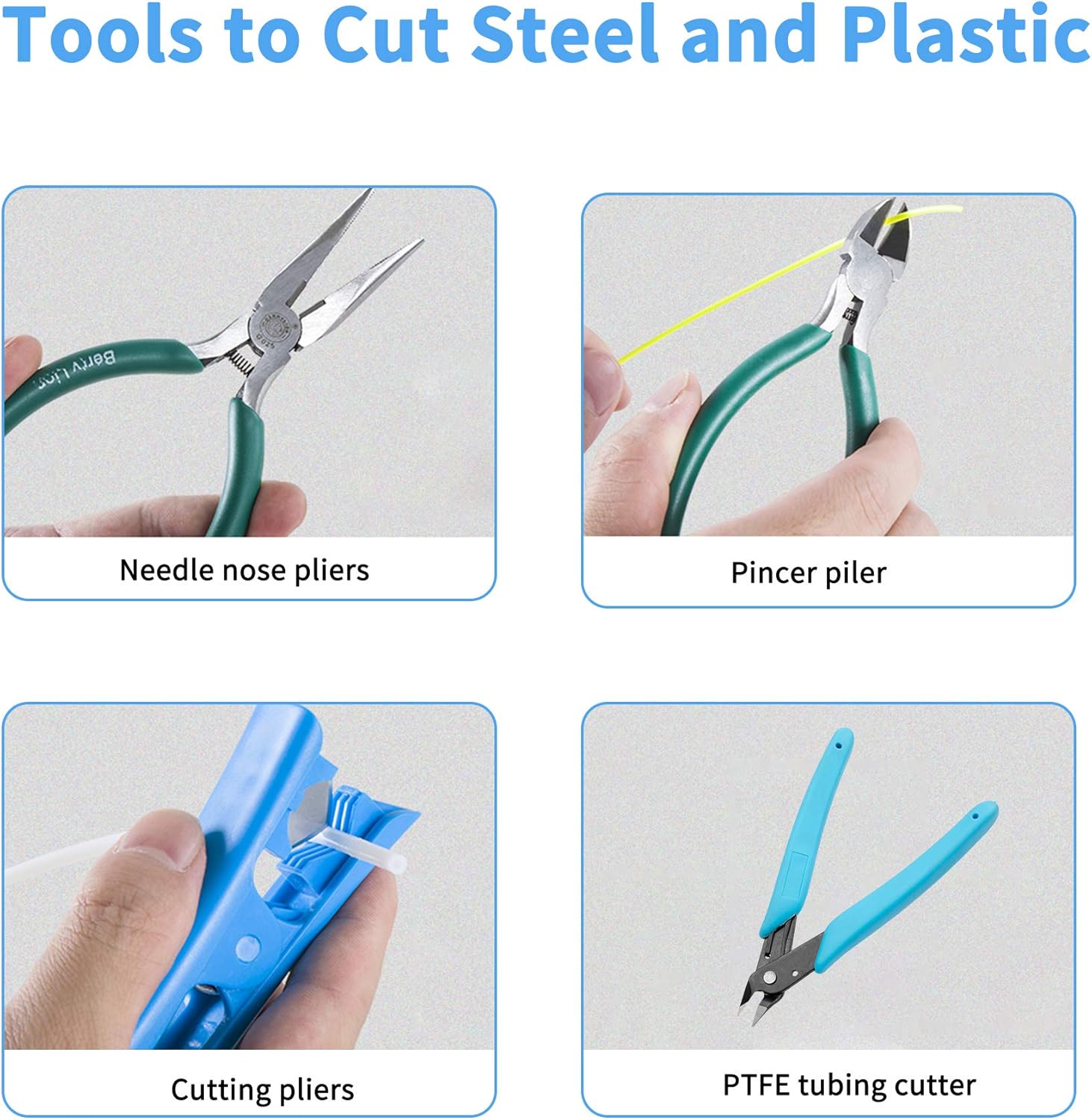 Creality 3D Printer Tool Kit with Case 35Pcs with Cleaners Filament Slicer Print Head Wrench Extruder Nozzles SD Card Reader Starter 3D Printer Accessories ABS Storage Box Tool Set : Industrial & Scientific