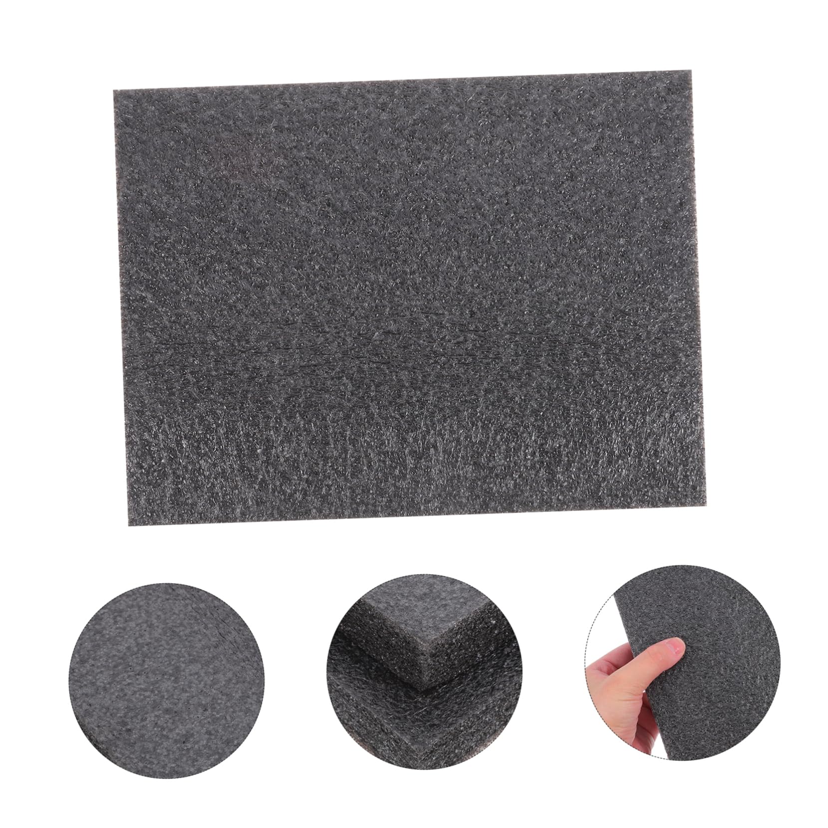 NUOBESTY 2pièces Mousse Pour Travaux Manuels Doublure Coton Perlé Protection Objets Emballage Souple Et Flexible Pour Artisanat Et Expédition