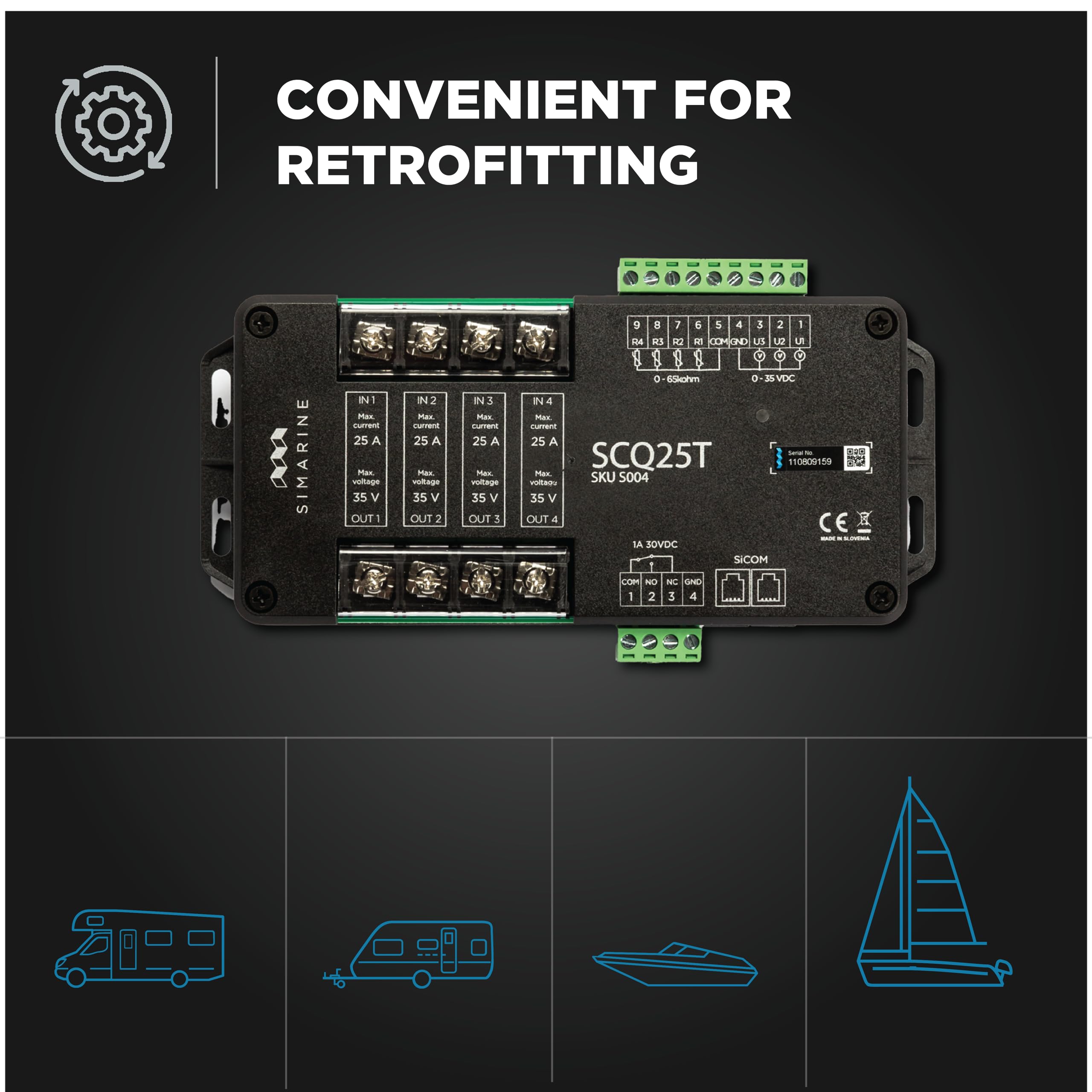 QUADRO SHUNT AND TANL MODULE