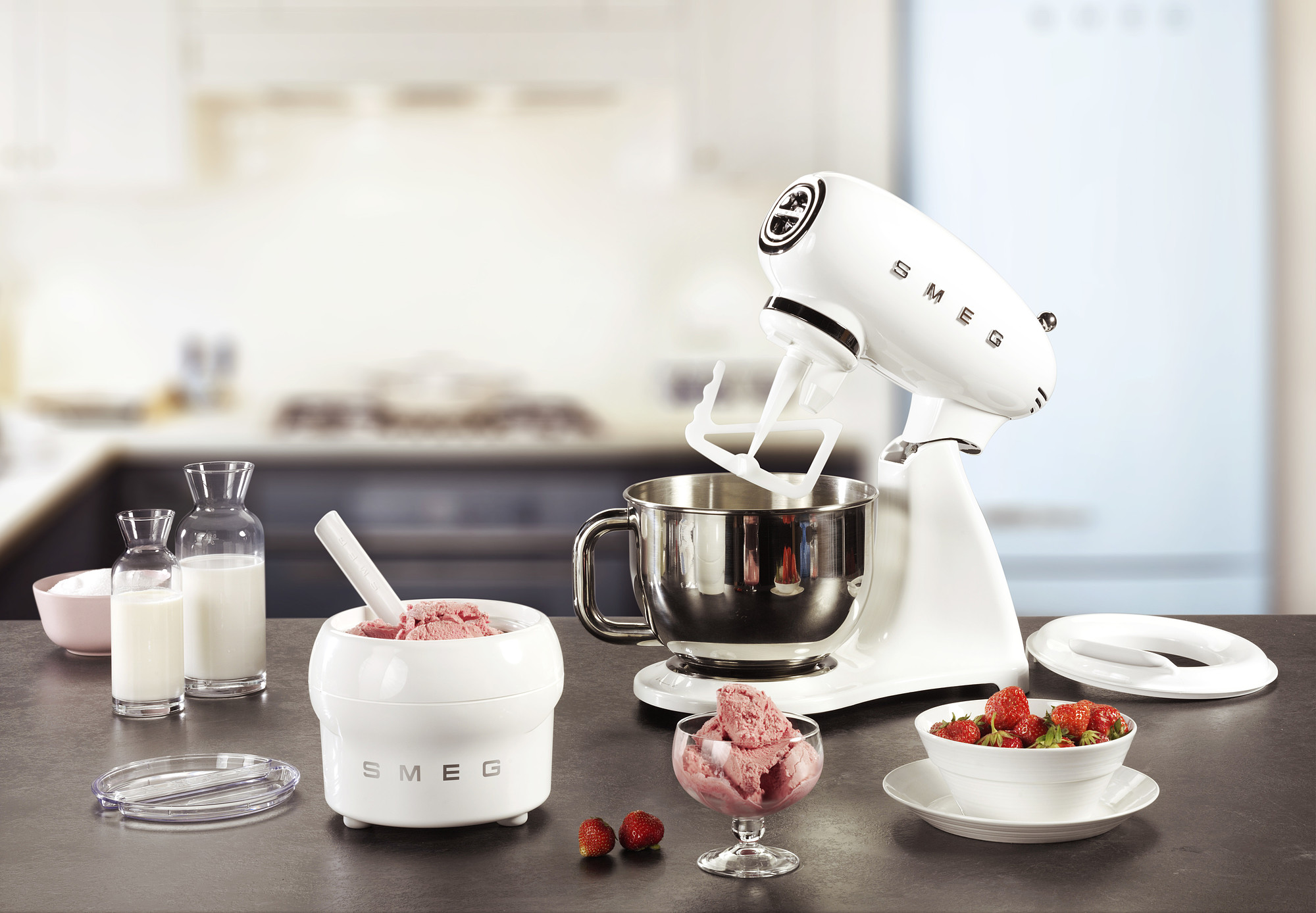 Amazon.com: SMEG Stand Mixer Accessory | Ice Cream Maker