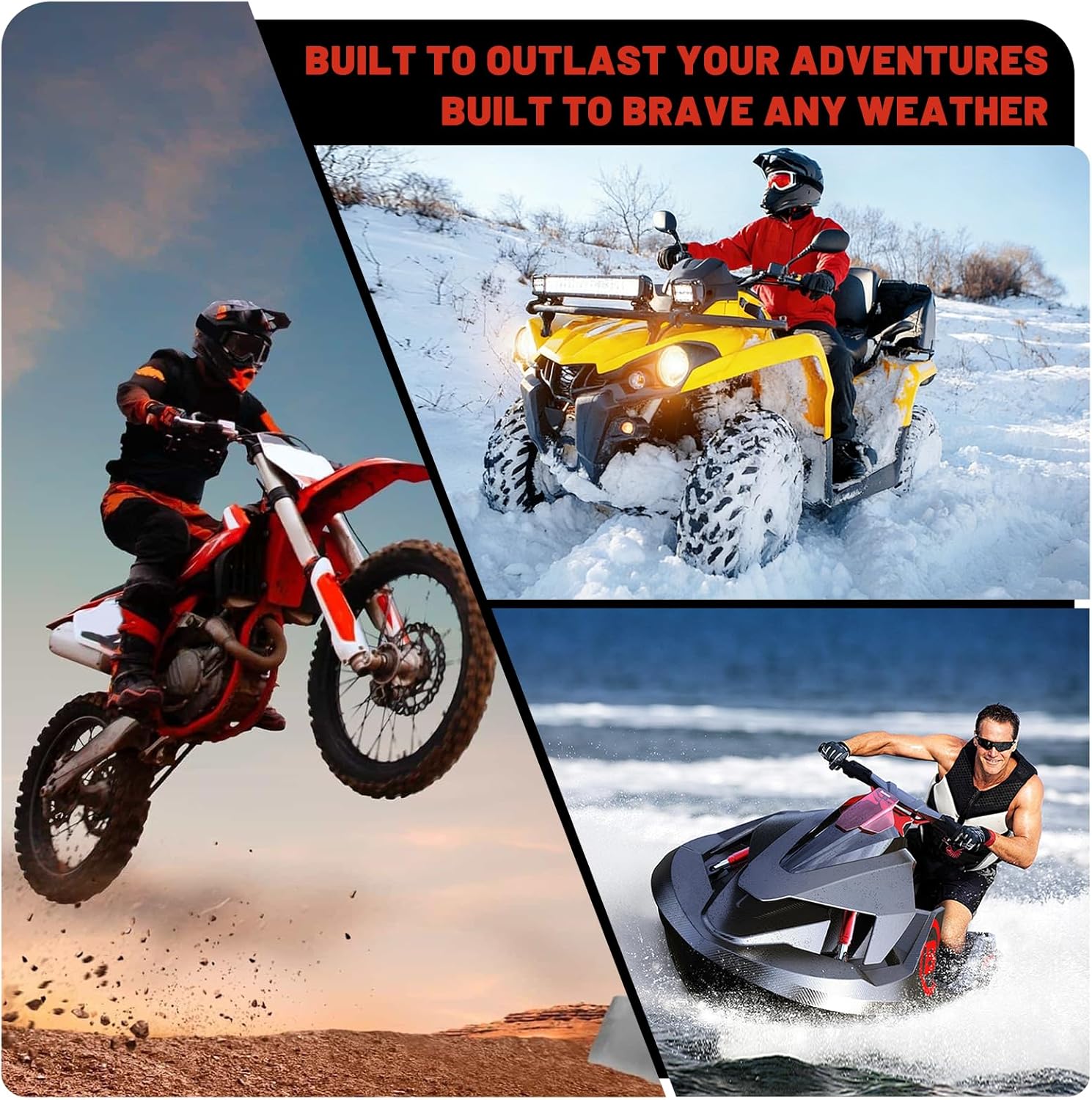 YTX20HL-BS Battery, 12V 20Ah 280CCA Rechargeable SLA Maintenance Free Sealed AGM Motorcycle Battery for ATV/UTV, Scooter, 4 Wheeler, Snowmobile and More Powersports Batteries