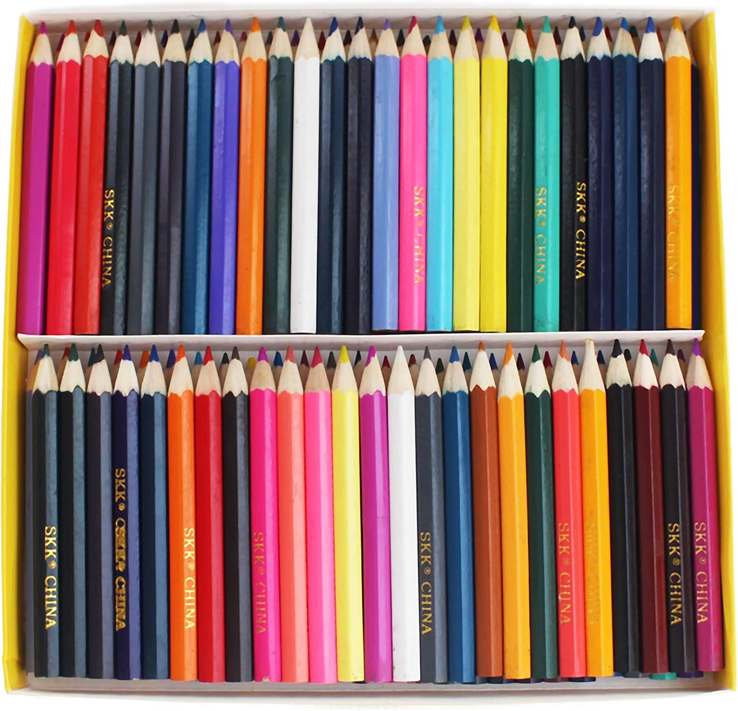 SKKSTATIONERY 80Pcs Colored Pencils,80 Vibrant Colors, Drawing Pencils for Sketch, Arts, Coloring Books, Christmas Halloween Gifts: Office Products
