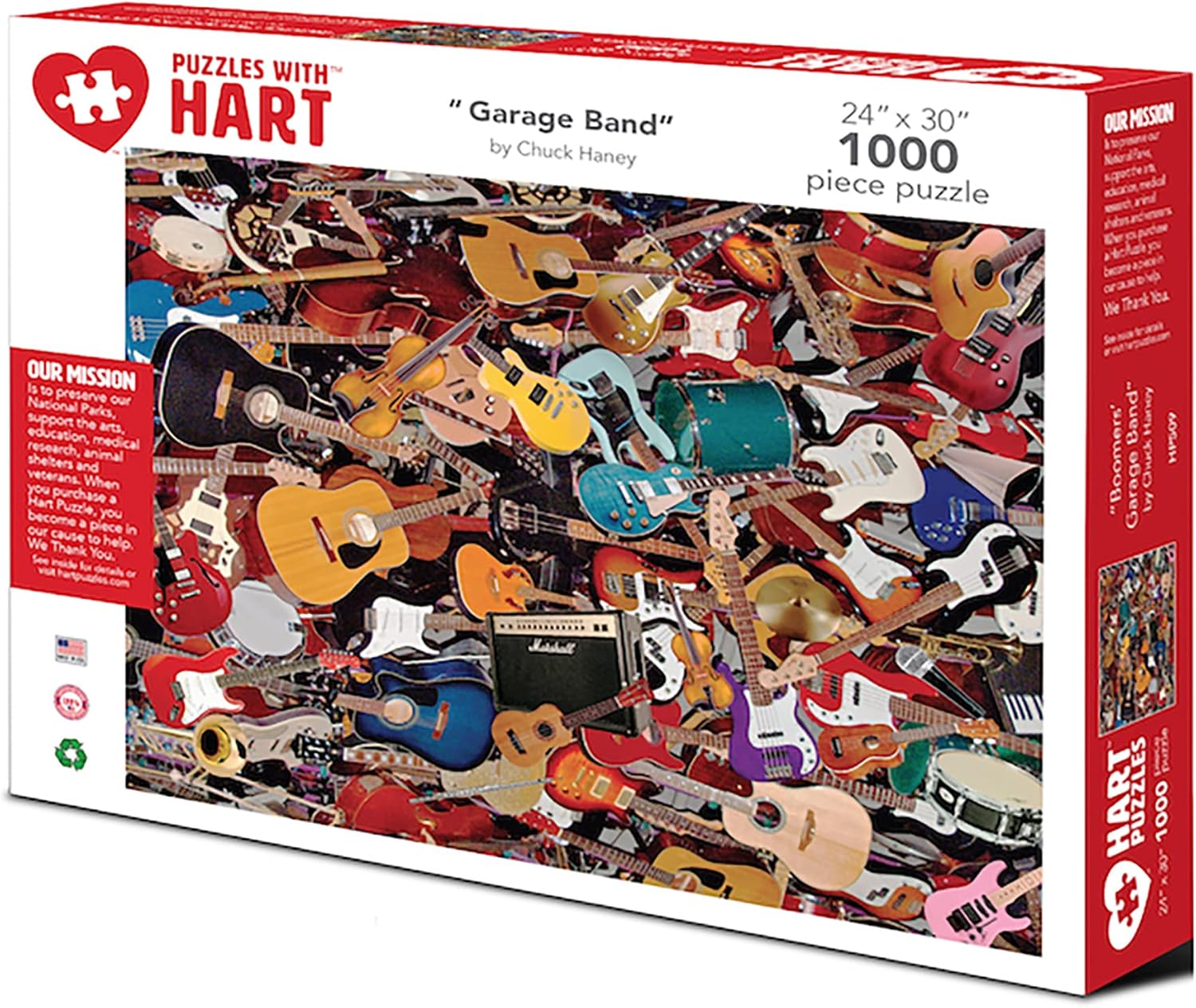 Garage Band 1000 Piece Puzzle, 1 EA