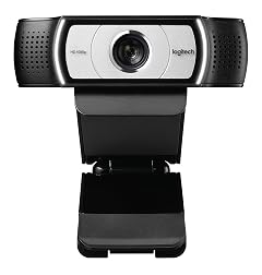 Logitech C930e 1080P HD Video Webcam - 90-Degree Extended View Microsoft Lync 2013 and Skype Certified - Black