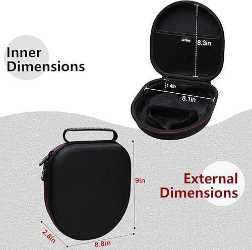 Vista 2 de LTGEM Case Compatible with SteelSeries Arctis Nova 7X / 7 Wireless Multi-Platform Gaming Headset