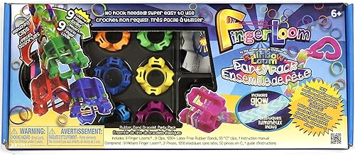 Miniatura 2 de Rainbow Loom Finger Loom - Paquete de fiesta (1 unidad)