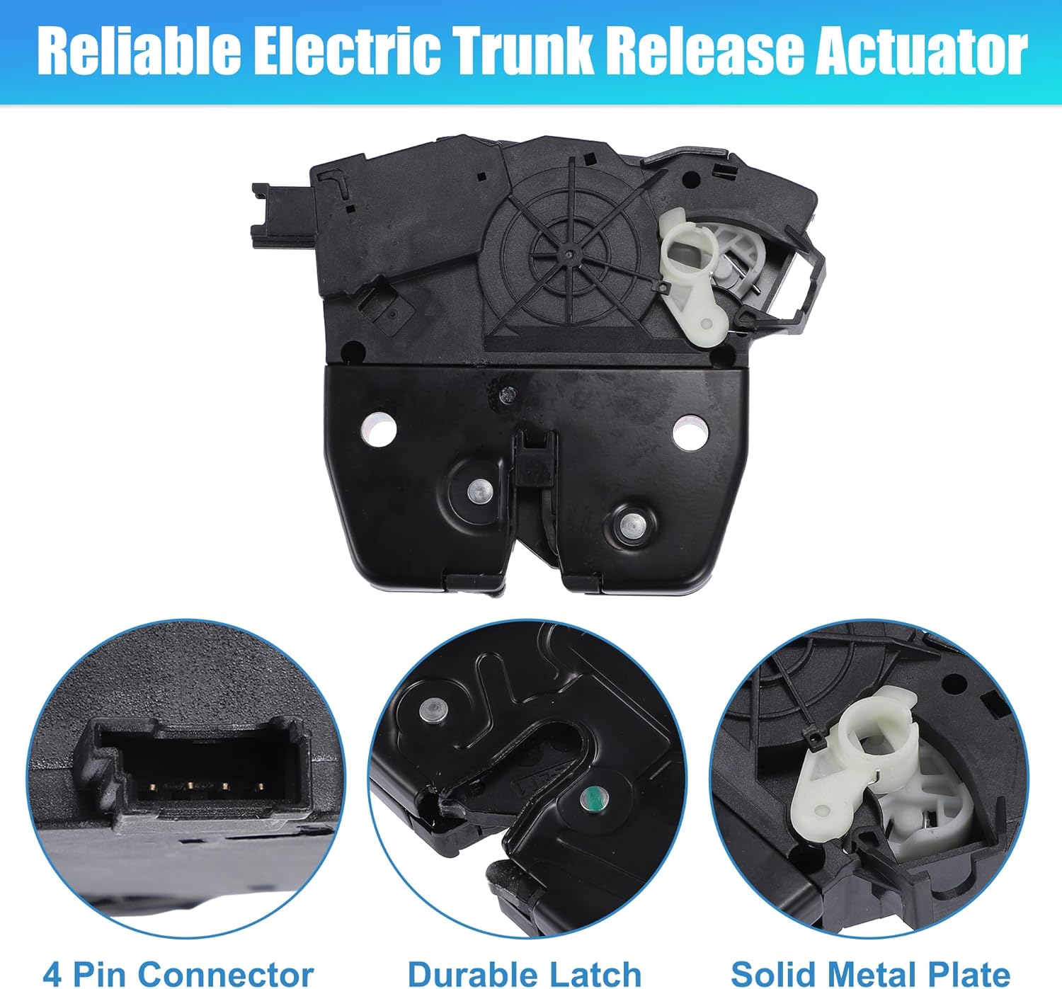 ACROPIX Rear Tailgate Trunk Lift Gate Latch Lock Actuator for BMW X5 2007-2013 No.51247308849/51247234379 - Pack of 1