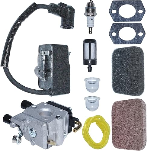 Miniatura 4 de Para recortadora Stihl FS75 FS80 FS80R FS85R FS85T FS85RX, kit de carburador, 4140-120-0619 4137-120-0606, reemplazo para Zama C1Q-S186 C1Q-S71