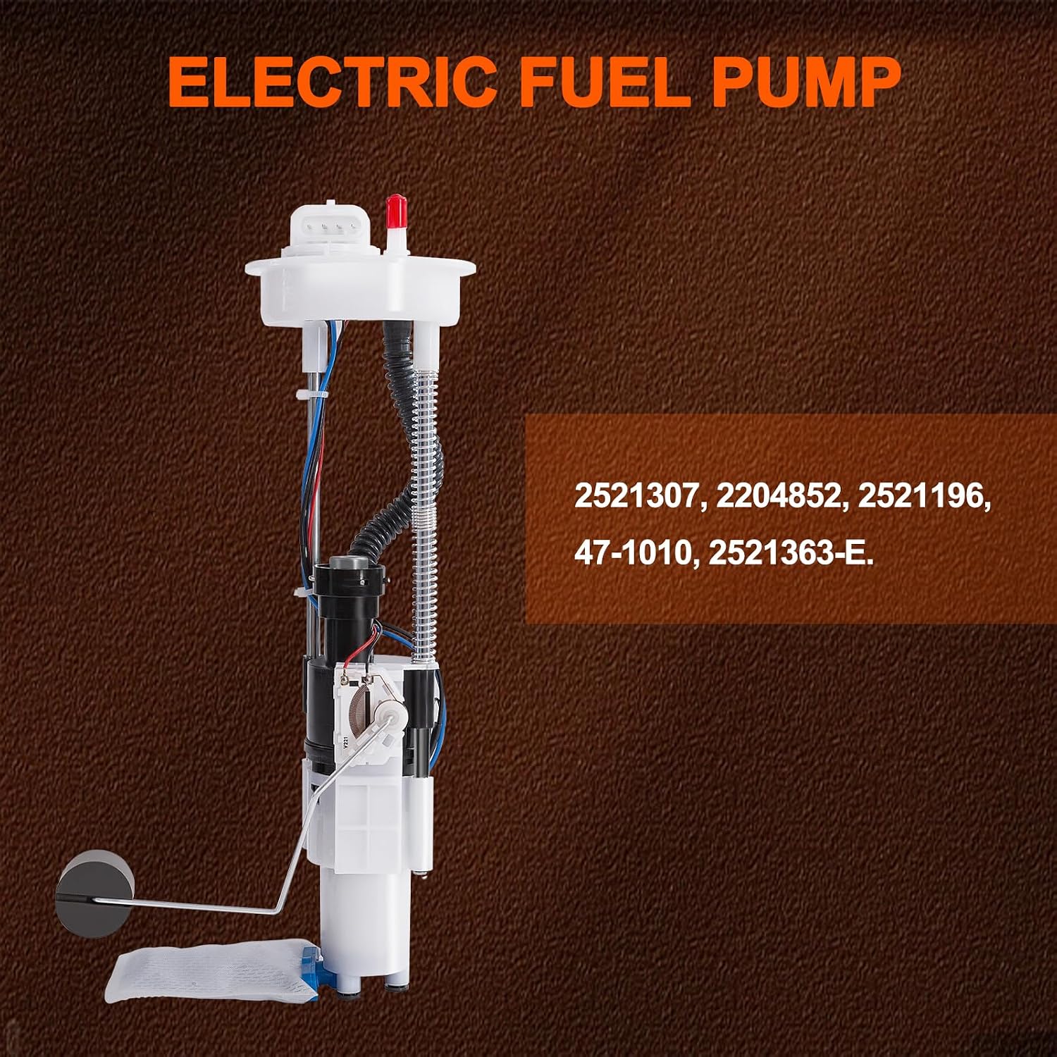 2204852 2521307 Fuel Pump Assembly with Tank Seal Compatible with Polaris for Ranger 900 1000 XP/Crew/EPS 2013-2019, for Ranger 570 2014-2019, 2017-2018 1000 XP Crew Replace 2521196 2204945