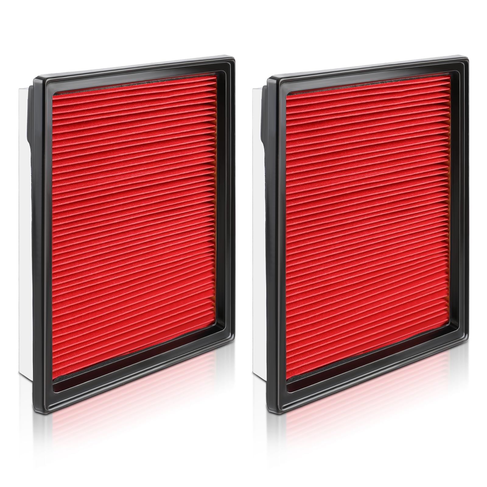 AUTOKAY 2pcs Engine Air Filter 16546JK20A Fit for Nissan 370Z 350Z Infiniti QX50 Q40 Q60 EX35 EX37 G37 G35 G25