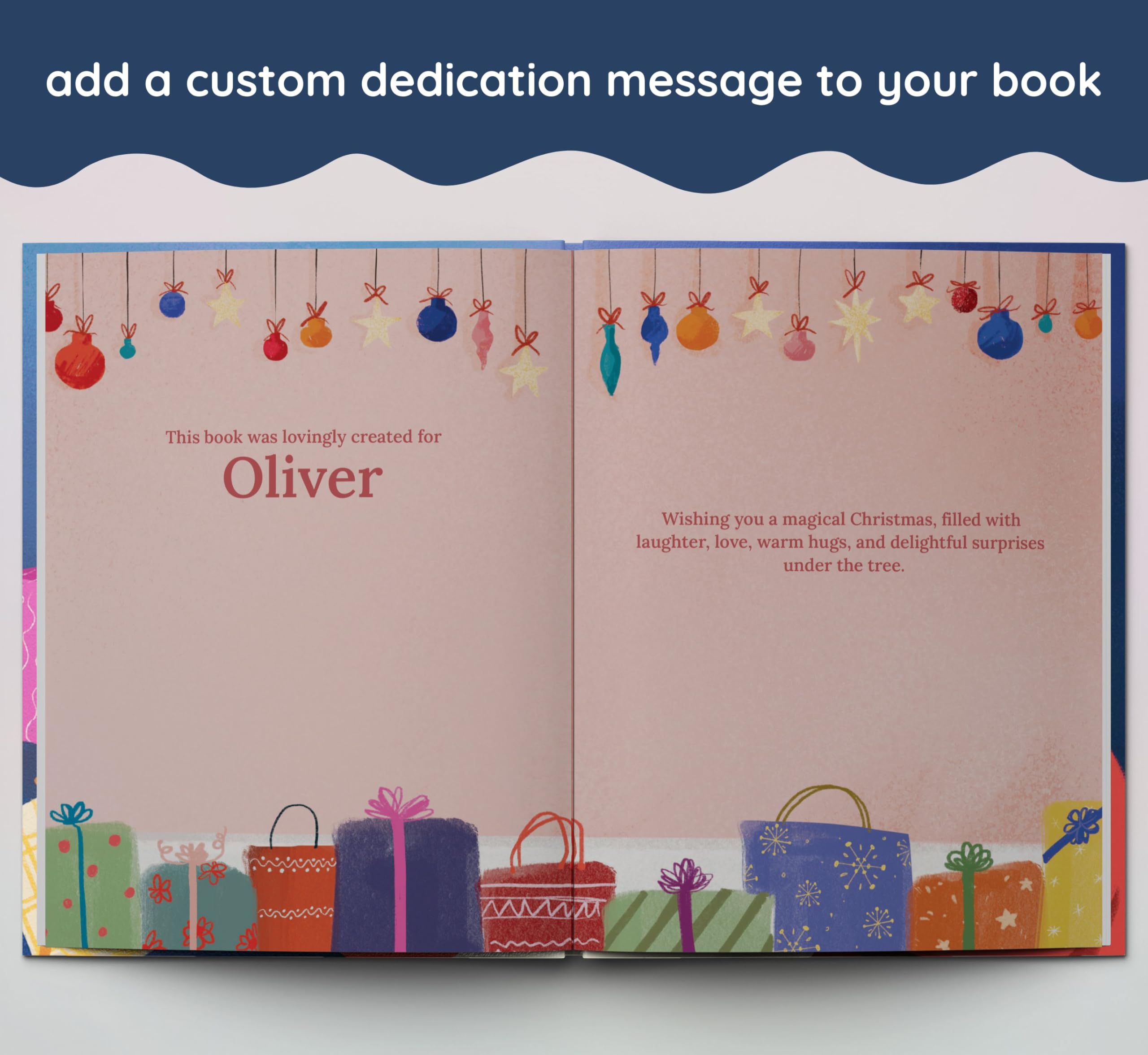 Night Before Christmas Book - Baby's First Personalized Gift - Baby's First Christmas - Custom Name Children's Book