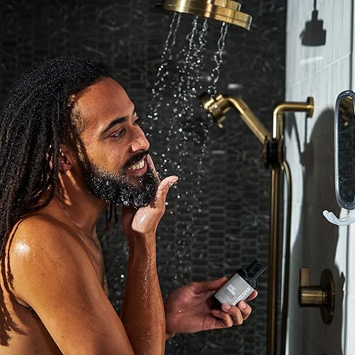 Miniatura 8 de MANSCAPED UltraPremium Champú para barba, limpiador hidratante con eucalipto, romero, aceites esenciales de lavanda, lavado de barba hidratante para