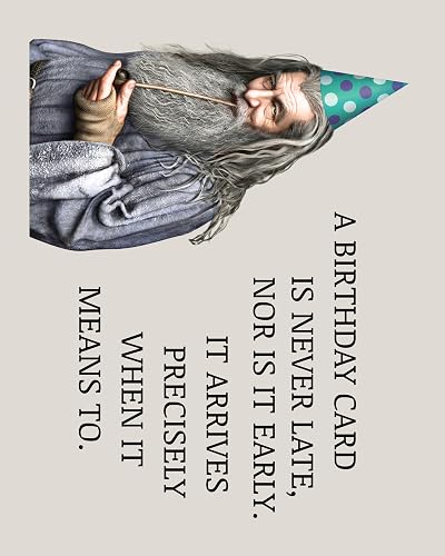 Funny Birthday Card - Lord of the rings