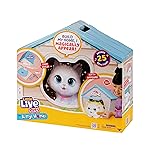 Little Live Pets Cat Figurines for Kids, Interactive Hutch Animal Playset with 25+ Sounds, Outdoor Toys for 5+ Year Old Girls