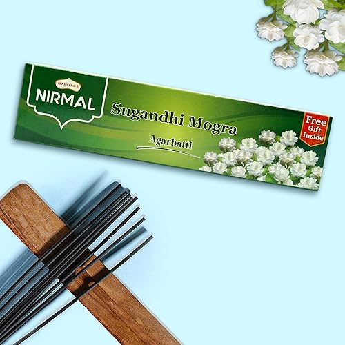 Vista 12 de Shubhkart Nirmal Agarbatti - Varillas de incienso Vandita Masala de 9 pulgadas de largo para Puja, fragancia de larga duración, sin carbón