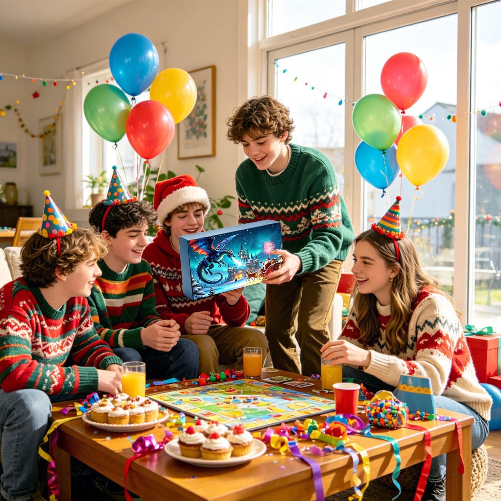 Coffret Calendrier de l'Avent de dés 24 Jours de l'Avent