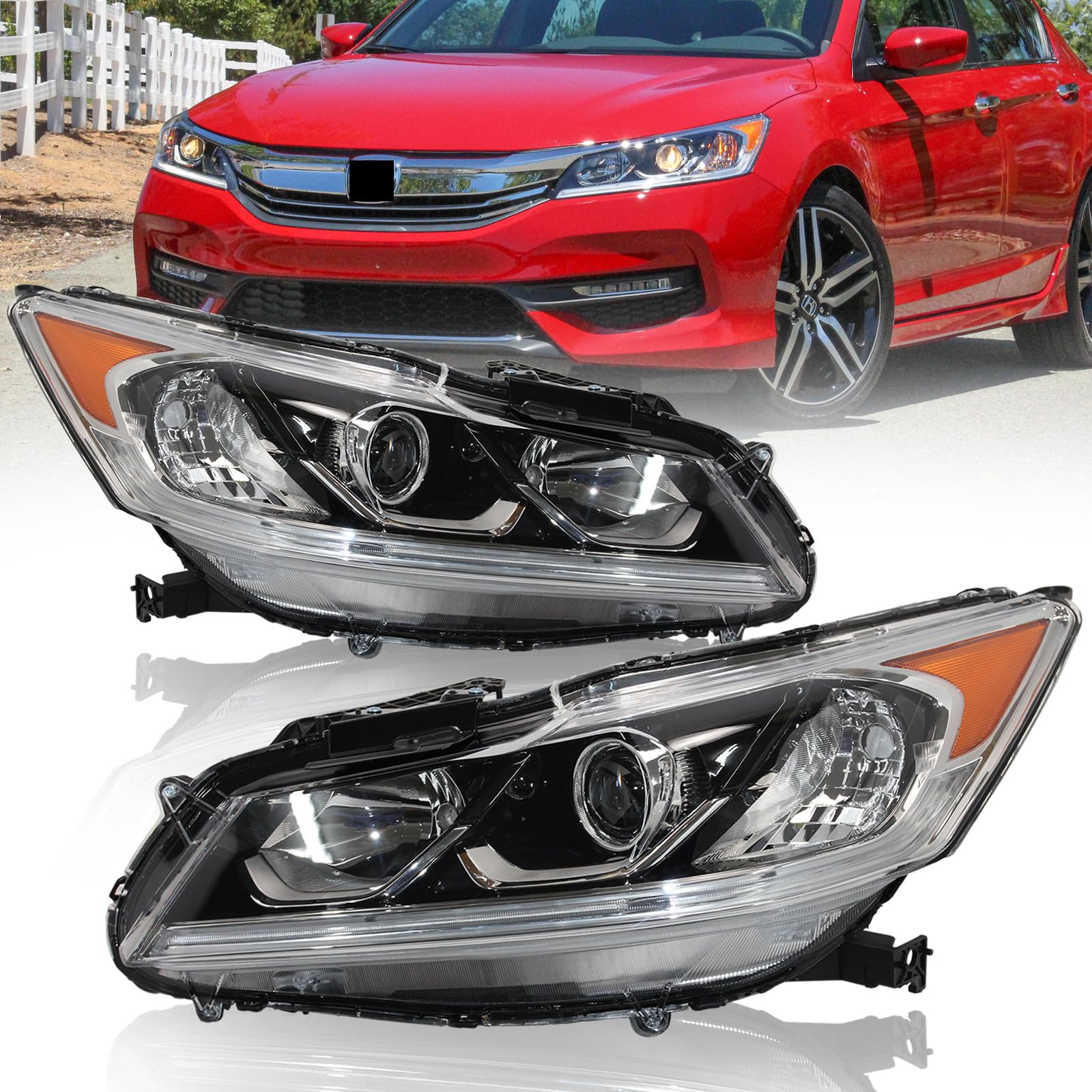 SHINESELL Projector Headlight Assembly