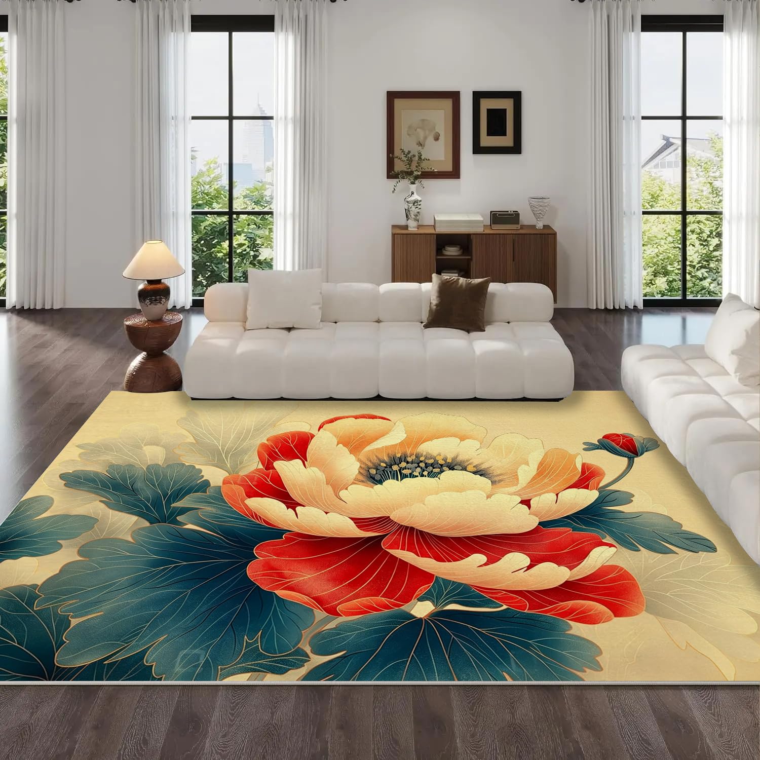 Tapis doux antidérapant lavable pour une cuisine moderne et sûre