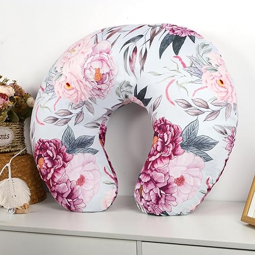 Miniatura 7 de Inserto de asiento de automóvil infantil para niño y niña, inserto de asiento de automóvil para recién nacido 3 en 1 con almohadillas para correa