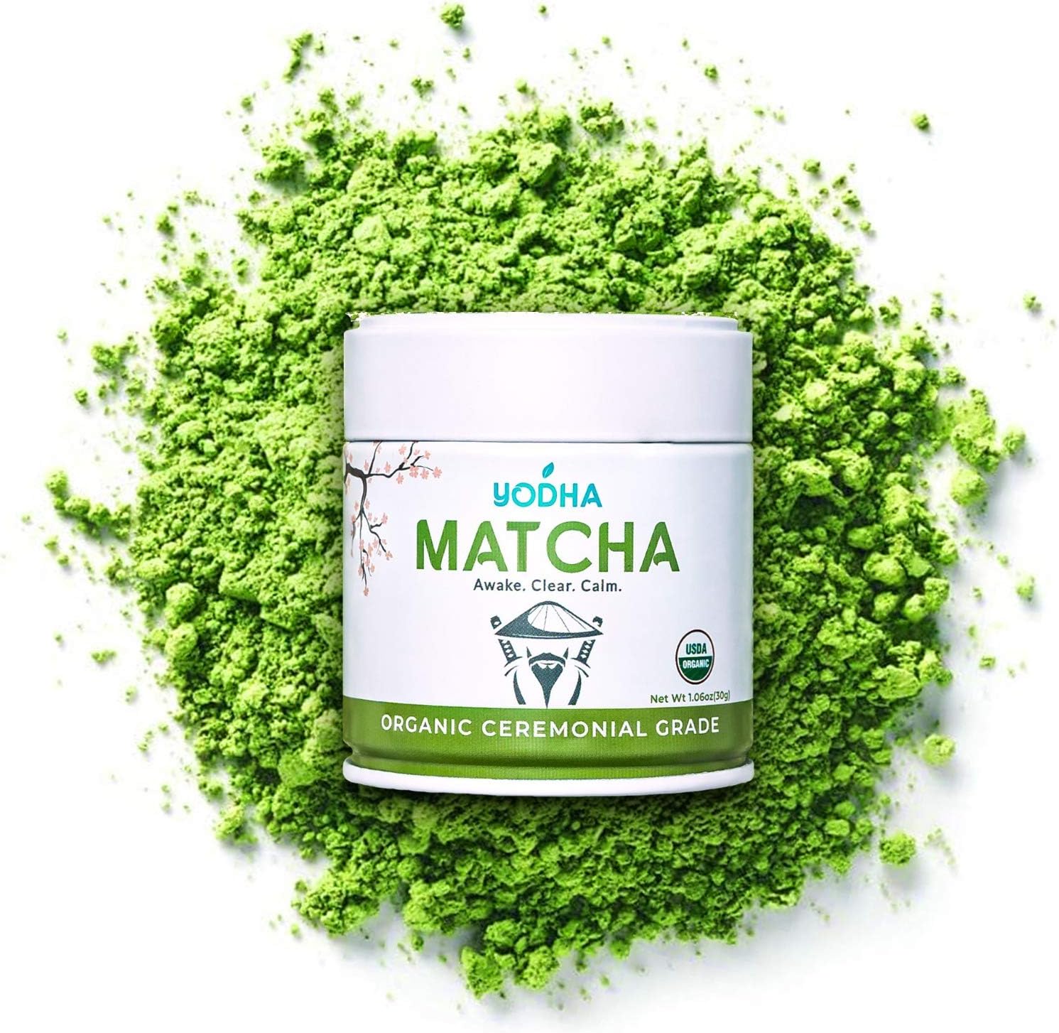 Yodha Ceremonial Grade Matcha – Matcha Ceremonial Grade – Ceremonial Matcha – Matcha Green Tea Powder Ceremonial Grade
