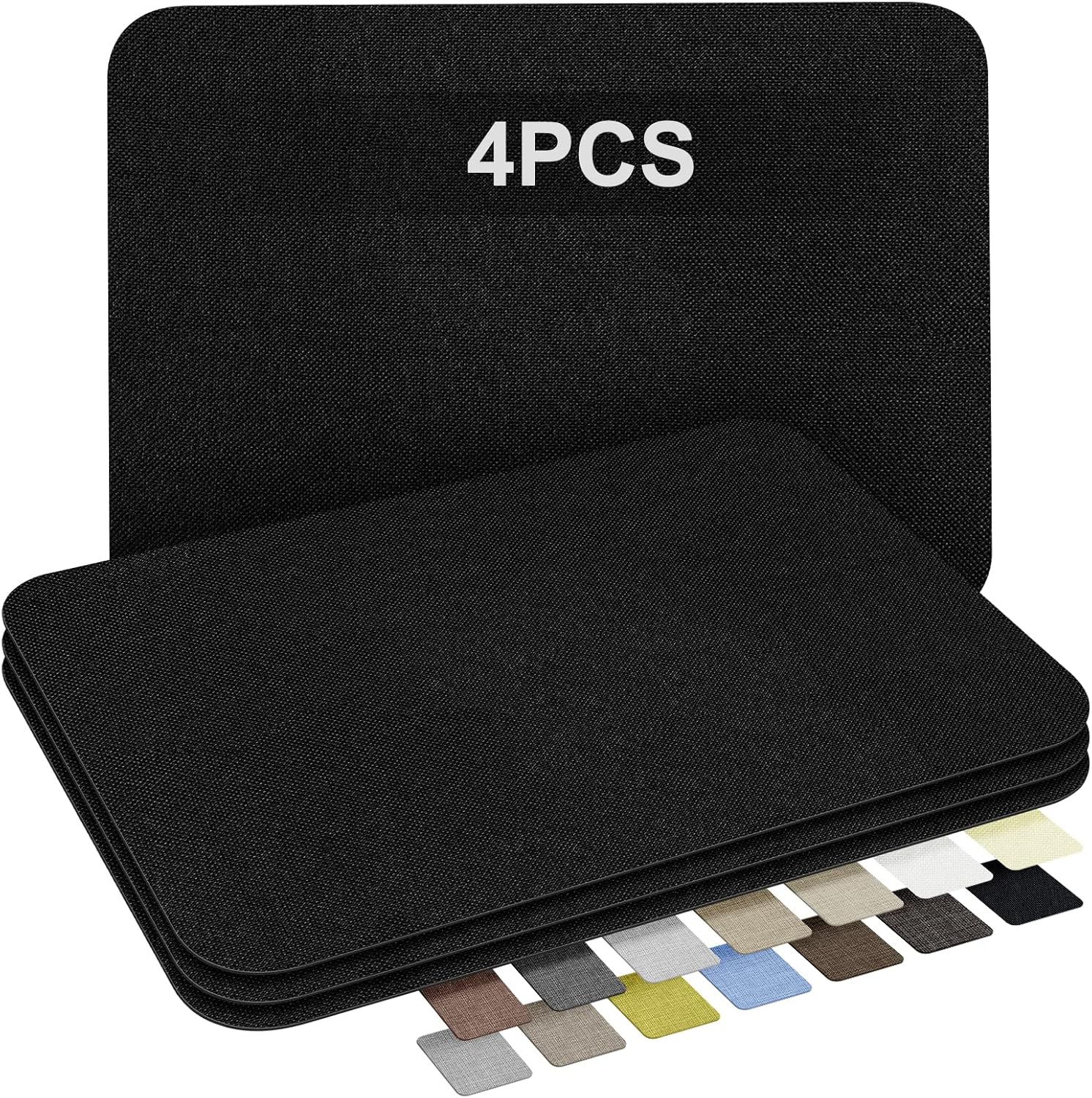 Fabric Repair Patches,4PCS 11 x 8 inch Canvas Repair